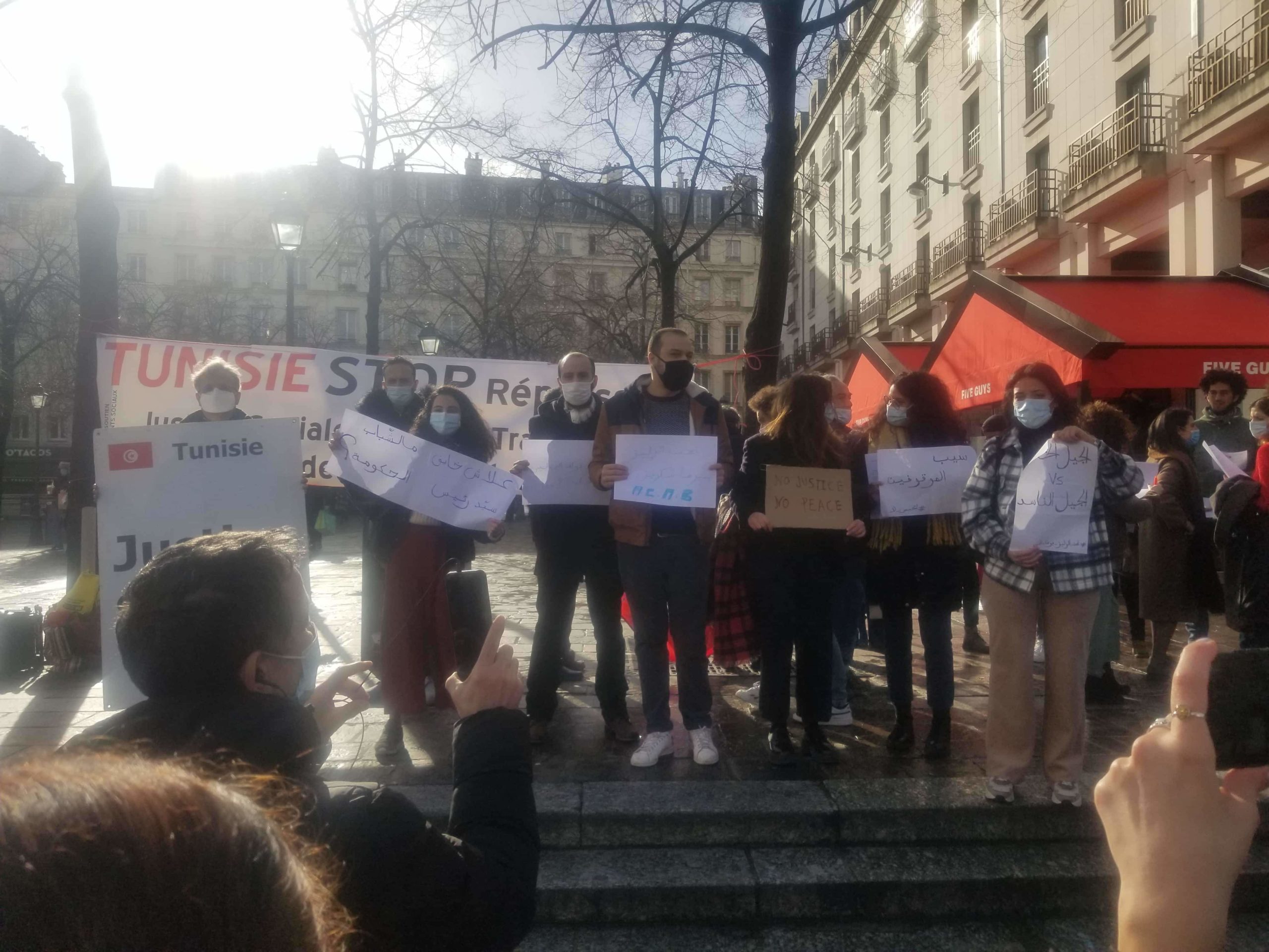 Paris – Solidarité avec la jeunesse et les classes populaires en Tunisie !